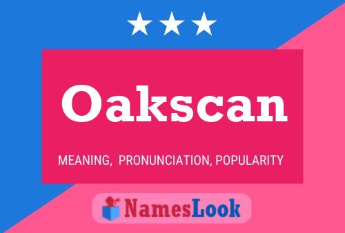 ملصق اسم Oakscan