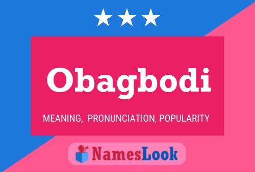 ملصق اسم Obagbodi