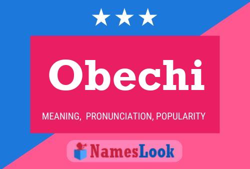 ملصق اسم Obechi