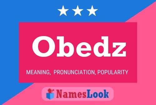 ملصق اسم Obedz