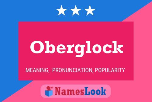 ملصق اسم Oberglock