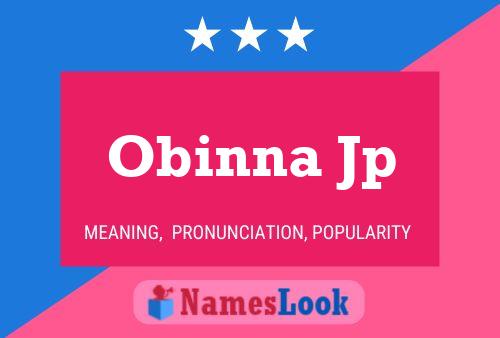 ملصق اسم Obinna Jp