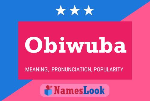 ملصق اسم Obiwuba