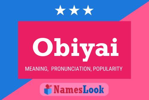 ملصق اسم Obiyai