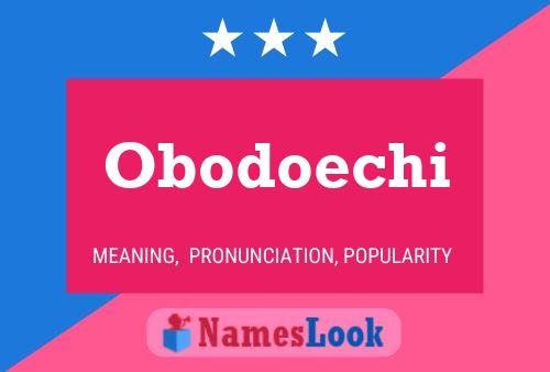 ملصق اسم Obodoechi