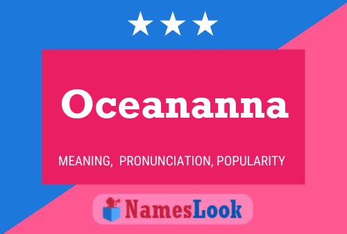 ملصق اسم Oceananna