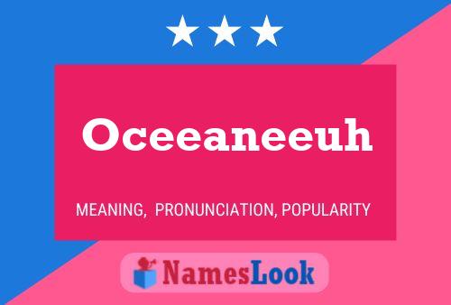 ملصق اسم Oceeaneeuh