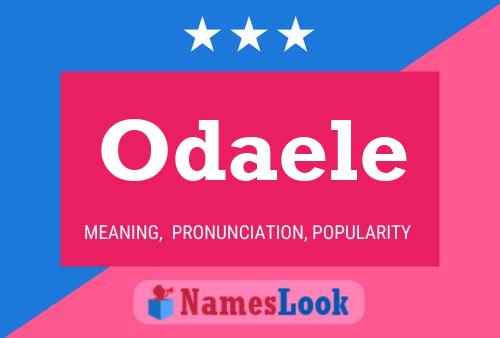 ملصق اسم Odaele