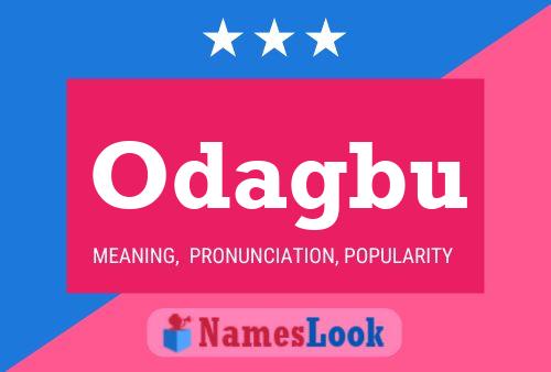 ملصق اسم Odagbu