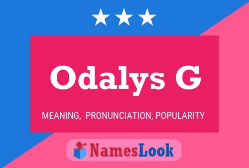 ملصق اسم Odalys G