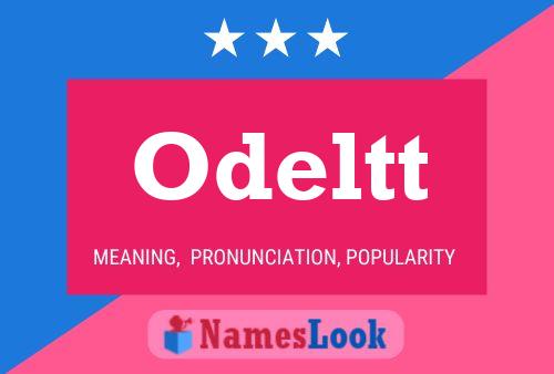 ملصق اسم Odeltt