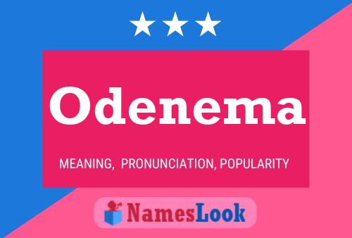 ملصق اسم Odenema