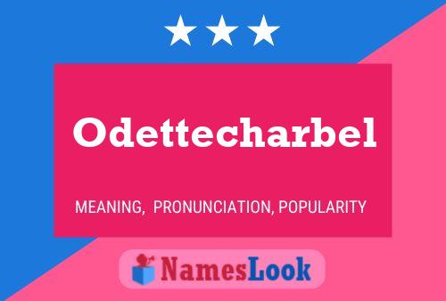 ملصق اسم Odettecharbel