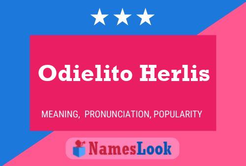 ملصق اسم Odielito Herlis