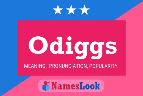 ملصق اسم Odiggs