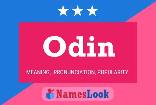 ملصق اسم Odin