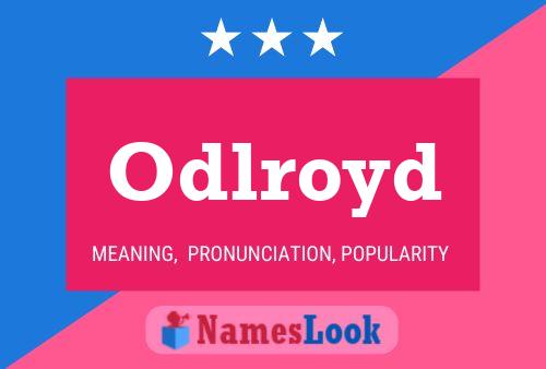 ملصق اسم Odlroyd