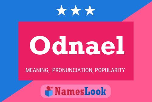 ملصق اسم Odnael