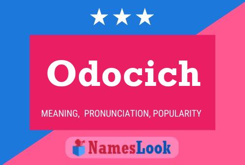 ملصق اسم Odocich