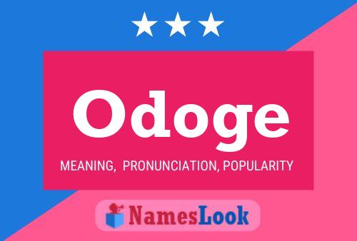 ملصق اسم Odoge