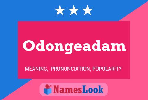 ملصق اسم Odongeadam