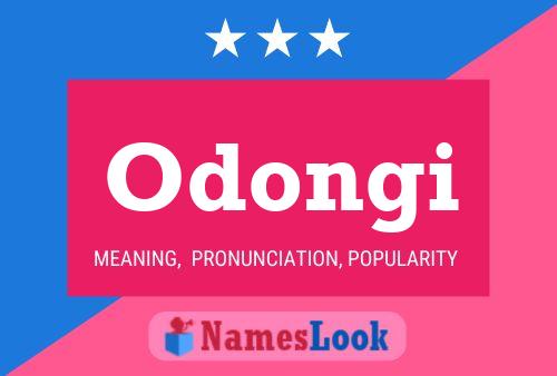 ملصق اسم Odongi