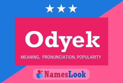 ملصق اسم Odyek