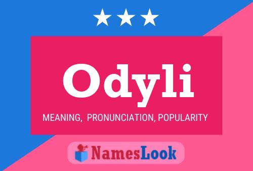 ملصق اسم Odyli