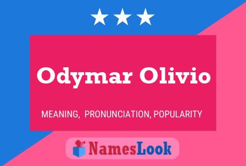 ملصق اسم Odymar Olivio