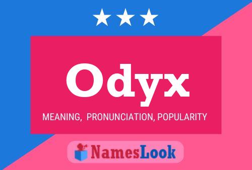 ملصق اسم Odyx