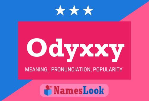 ملصق اسم Odyxxy