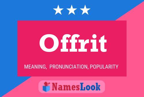 ملصق اسم Offrit