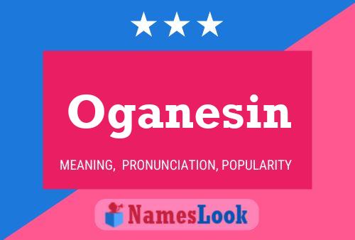 ملصق اسم Oganesin