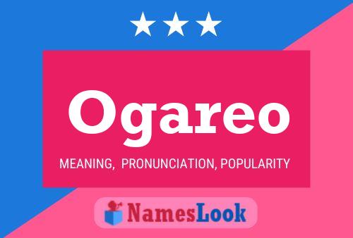 ملصق اسم Ogareo