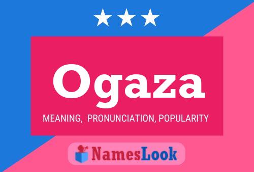 ملصق اسم Ogaza