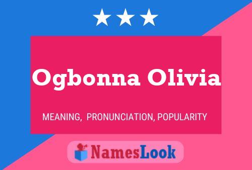 ملصق اسم Ogbonna Olivia