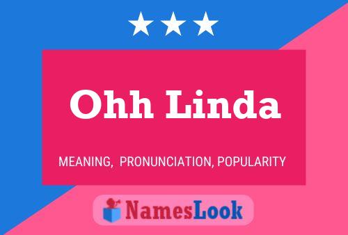 ملصق اسم Ohh Linda