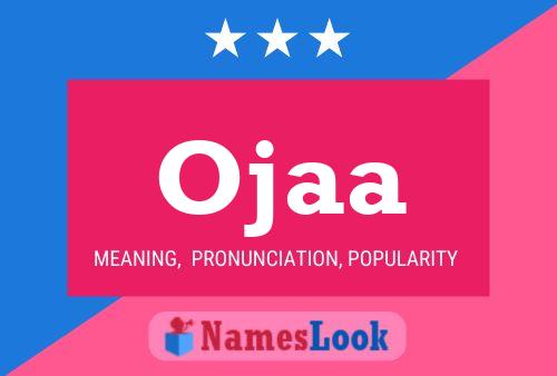 ملصق اسم Ojaa