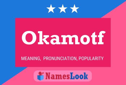 ملصق اسم Okamotf