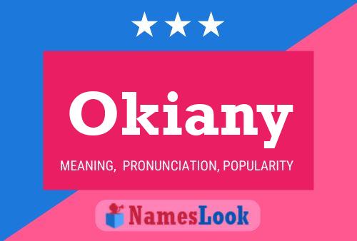 ملصق اسم Okiany