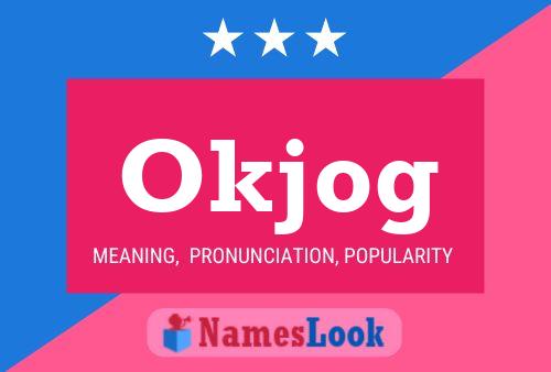 ملصق اسم Okjog