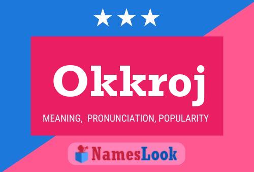 ملصق اسم Okkroj