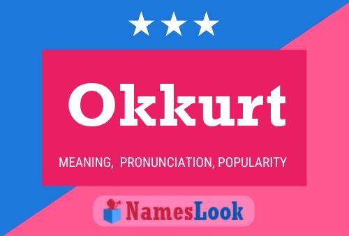 ملصق اسم Okkurt