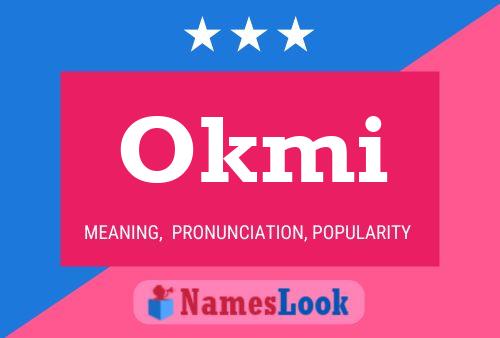 ملصق اسم Okmi