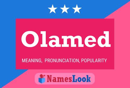 ملصق اسم Olamed