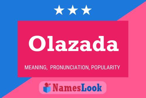 ملصق اسم Olazada