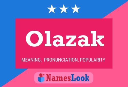 ملصق اسم Olazak