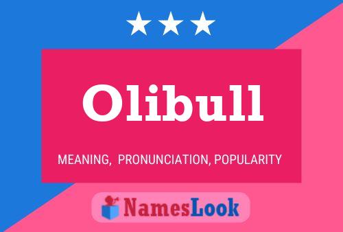 ملصق اسم Olibull