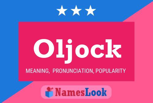 ملصق اسم Oljock