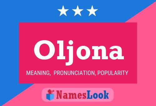 ملصق اسم Oljona